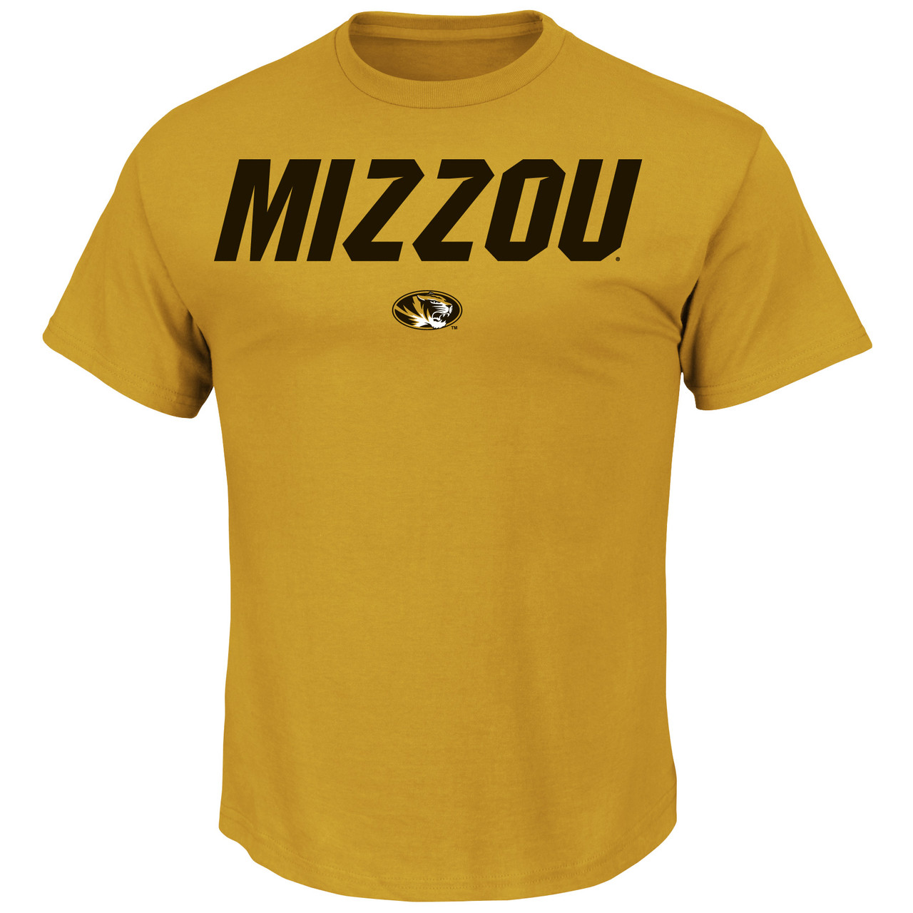 Missouri Tigers Mizzou T-shirt - Gold 