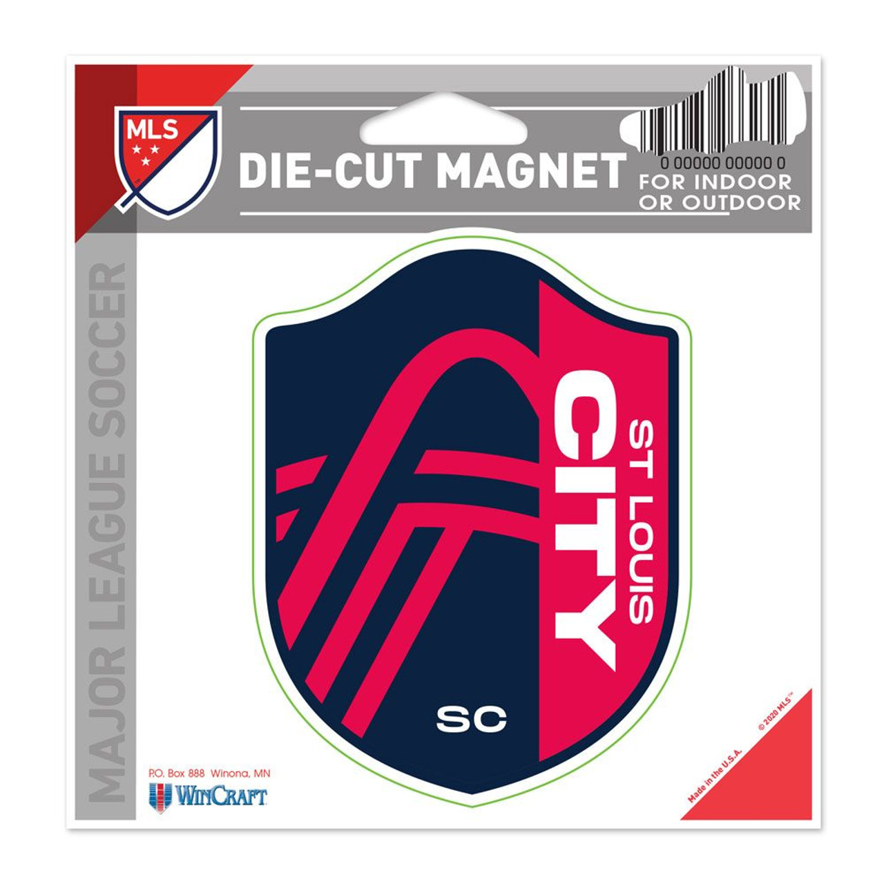 ST LOUIS CITY SC DIE CUT MAGNET - St. Louis Post Dispatch