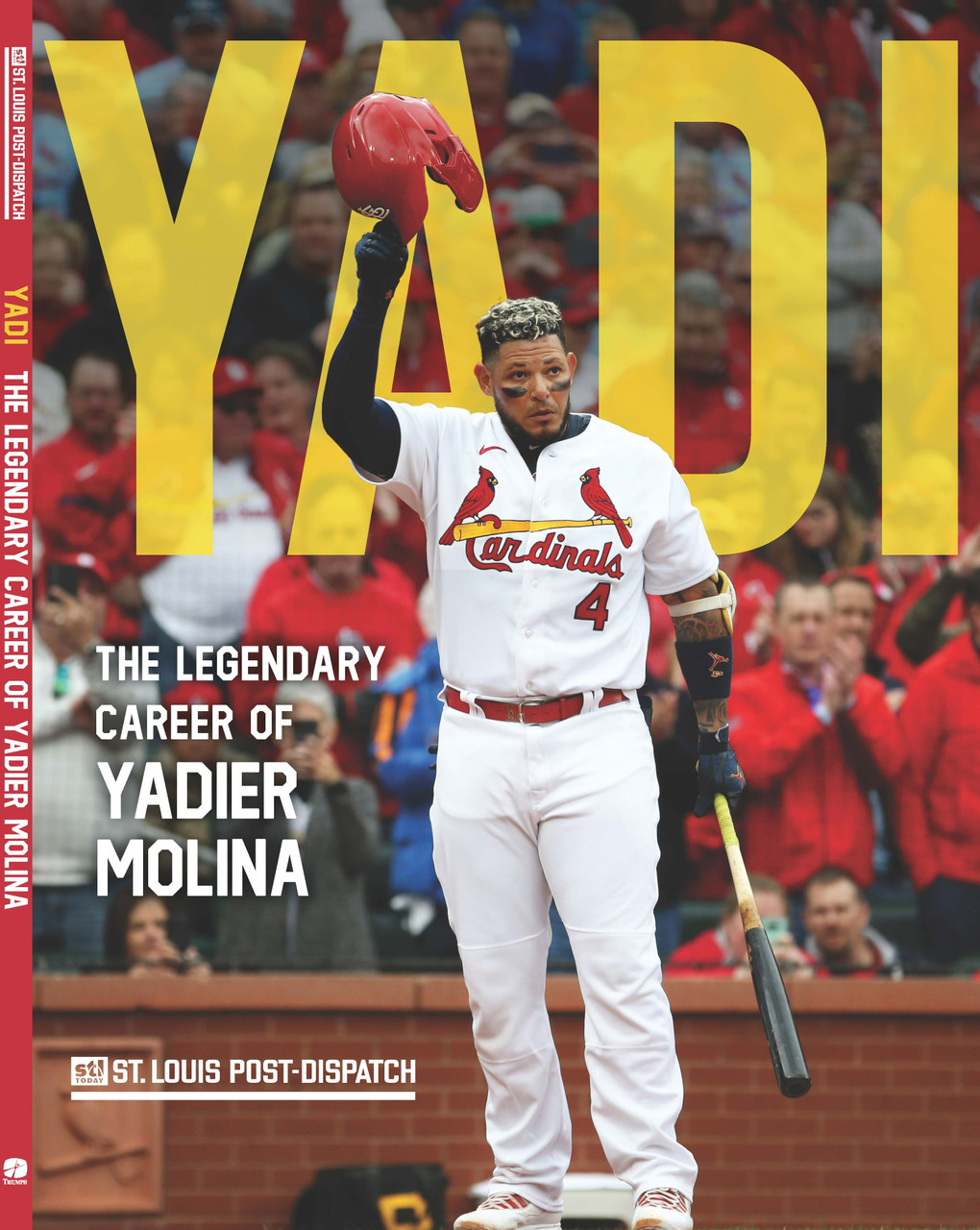 Yadier Molina 2021 St. Louis Cardinals Game Used/Worn Jersey