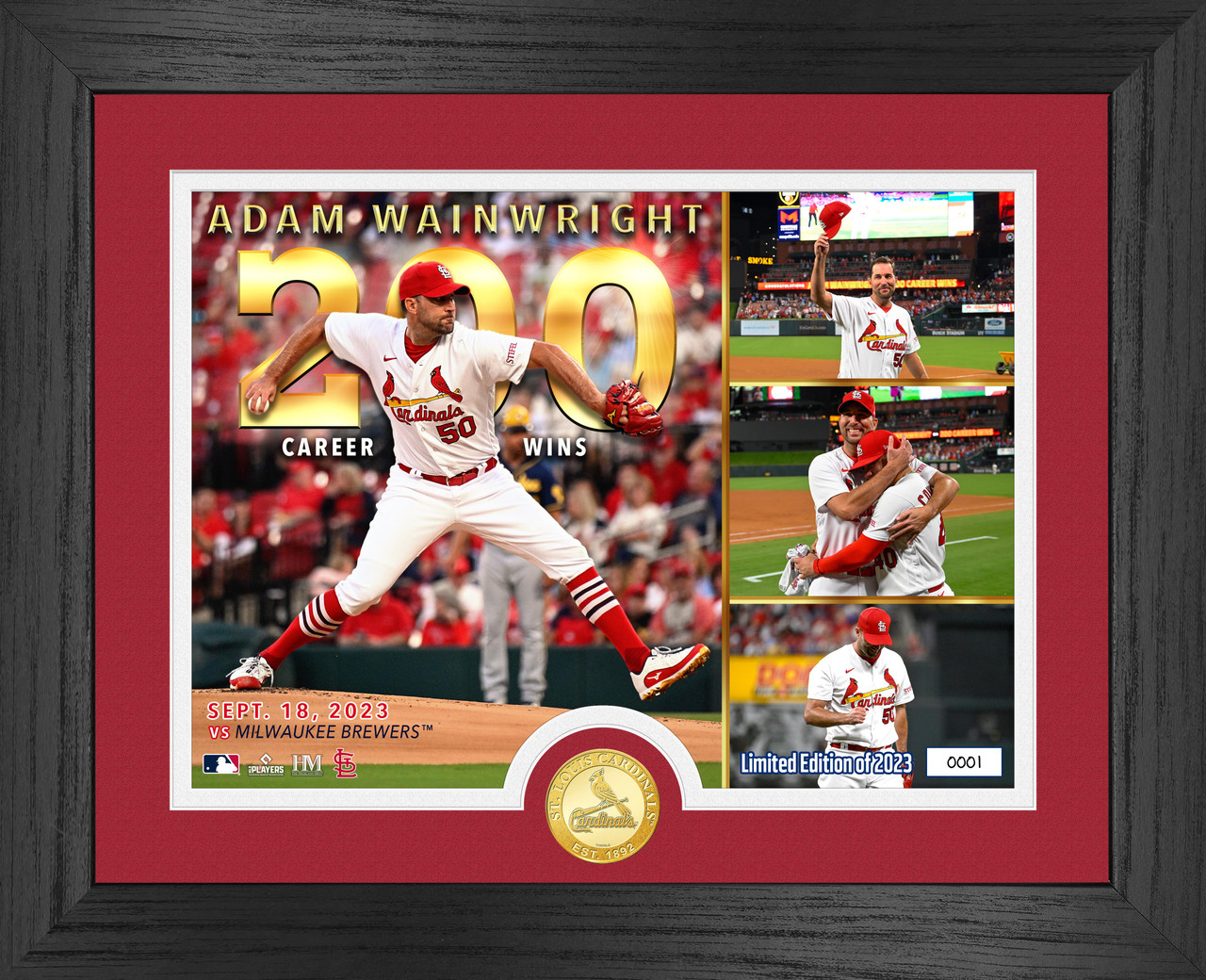 Yadi (Yadier Molina) St. Louis Cardinals - Officially Licensed MLB Print  - Limited Release