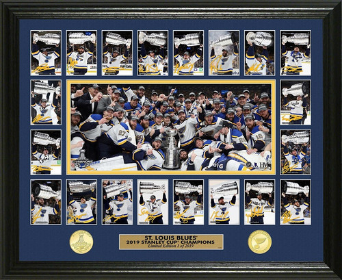 St. Louis Blues 2019 Stanley Cup Champions Memorable Moment Bronze coin Photo Mint