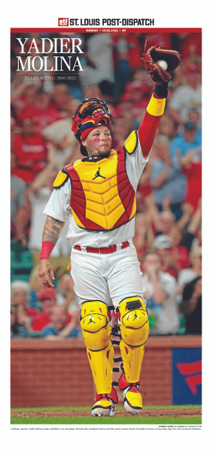 Yadier Molina: Molina and Pujols Thanks for the Memories Special Section Poster