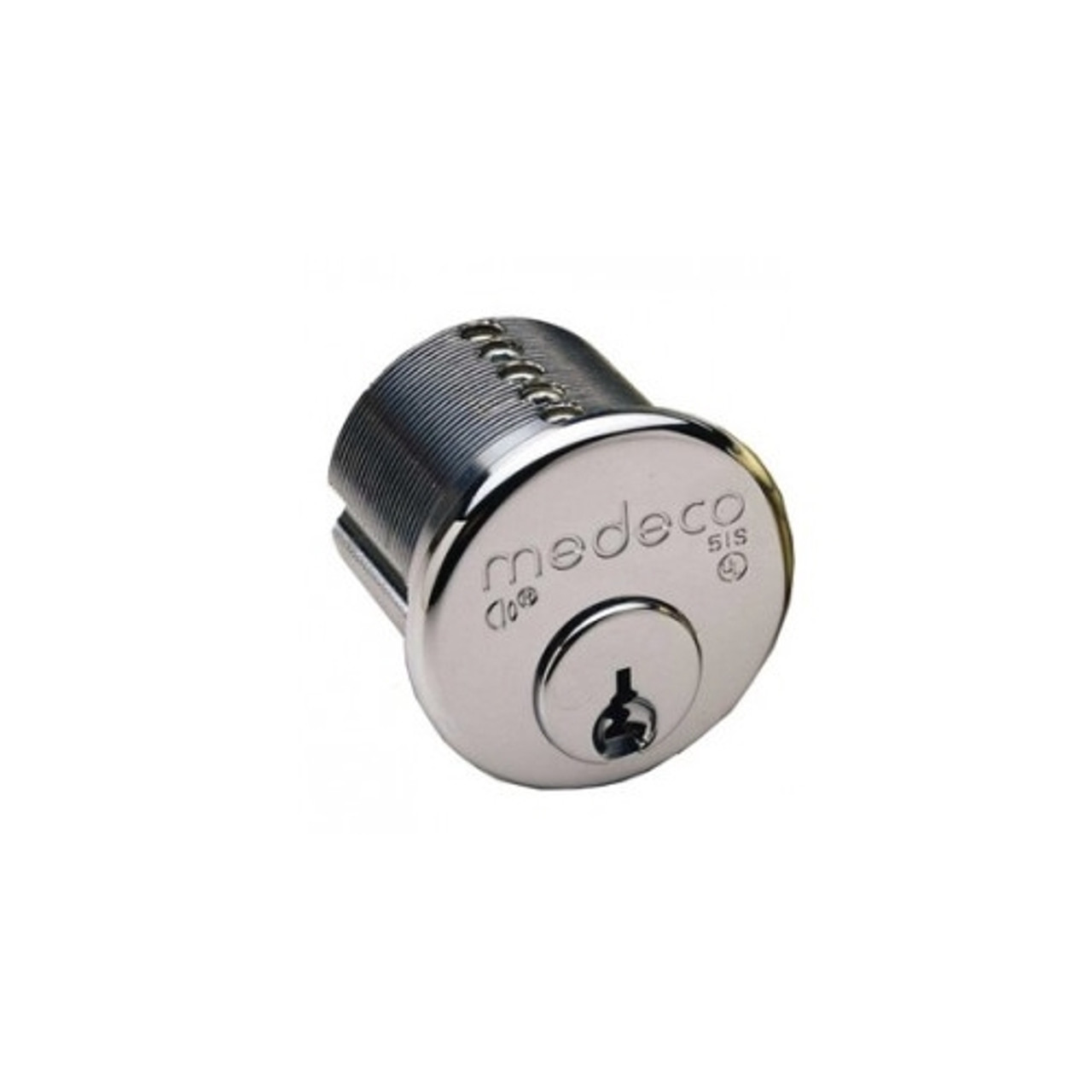 Medeco 10t5100 26 Dlt Z01 Kd M3 Series 1 3 8 Satin Chrome Mortise Cylinder