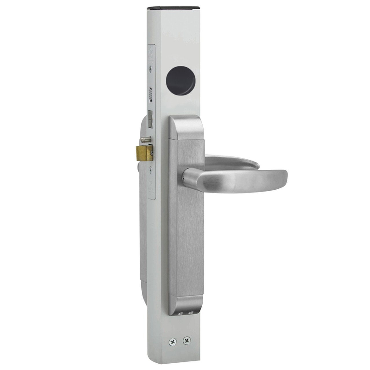1 Set Freezer Lock Sanding Surface Anti-theft High Strength Drawer Lock  Iron