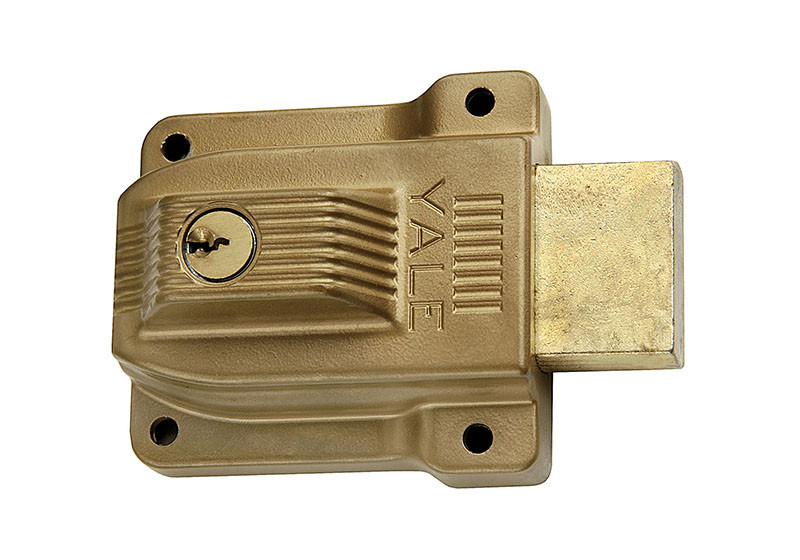 Yale 112 1/4 Heavy Duty Double Cylinder Latchbolt Deadbolt