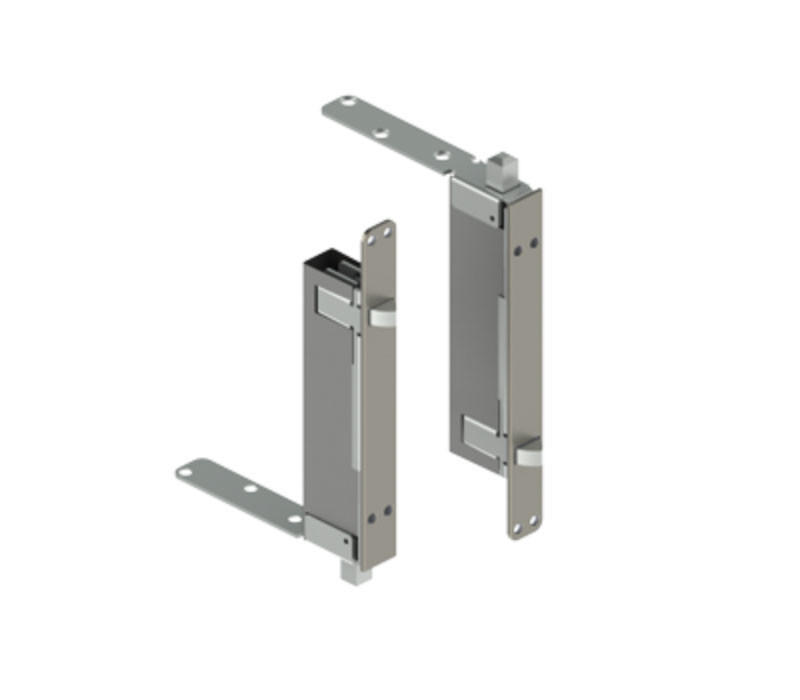 291D US32 Hager Flush Bolts E.D. Locks & Security LLC
