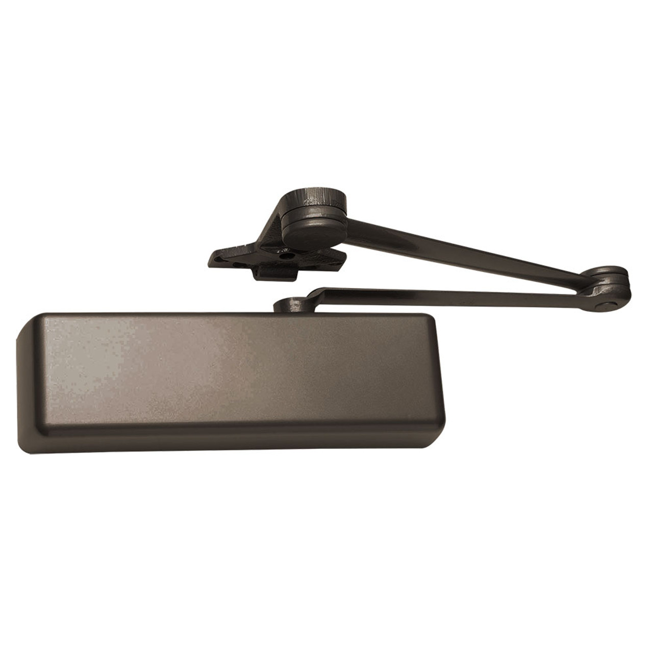 LCN 4111SCUSH LH US10B Spring Cush Arm Door Closer