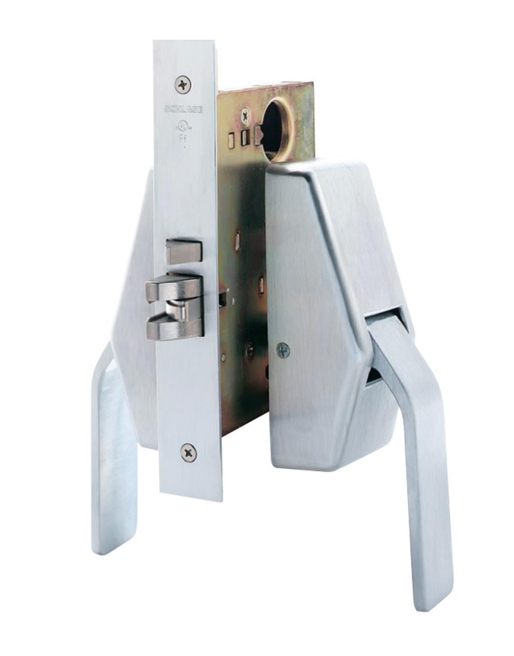 Schlage Series Schlage Series Mortise Locks Satin Stainless Steel