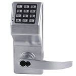 Alarm Lock DL2775IC US26D Pushbutton Cylindrical Lock Regal Lever SFIC Prep Less Core