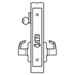 Corbin Russwin Electric Mortise Lock ML20906 NSA 626 SEC M92 Fail Secure Electrified Mortise Lock, Outside Grip Locked when Not Energized Outside Cylinder Override NS Lever