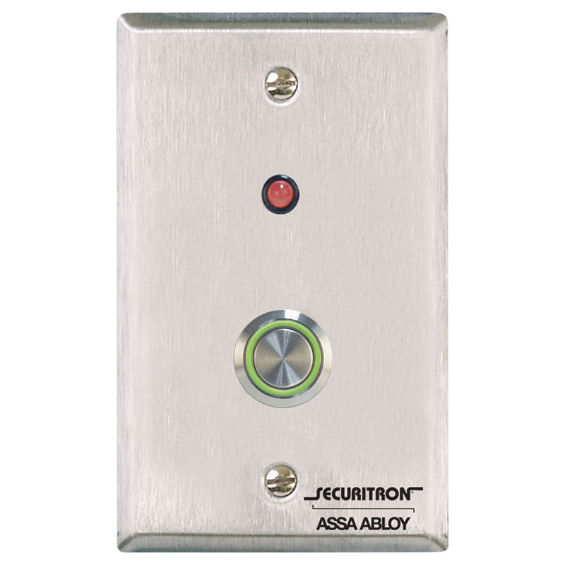 Securitron PB4L-2 Vandal Resistant Push Button