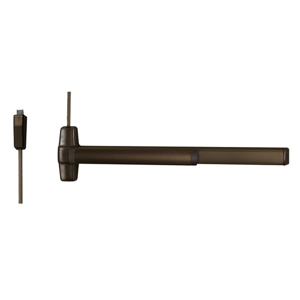 Von Duprin RXQEL9827EO-F 4 313 LBR Surface Vertical Rod Exit Device