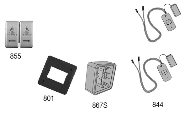 8310-3855WS LCN Activation Plates