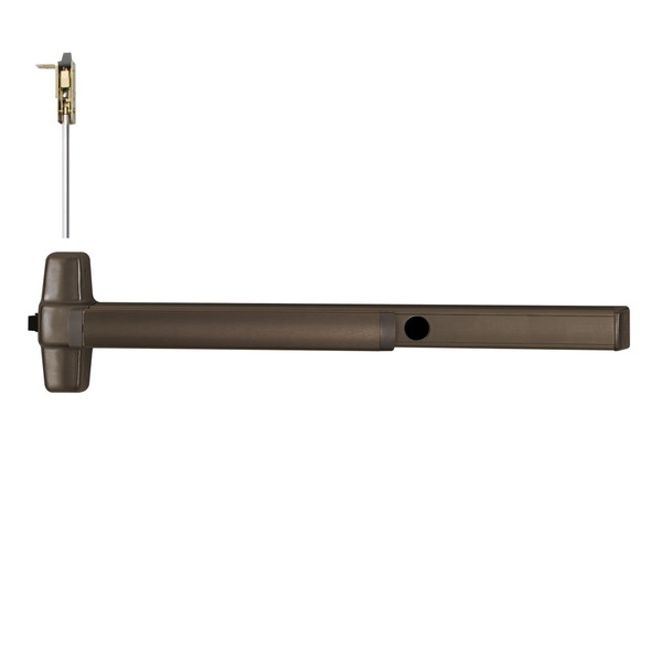 Von Duprin CD9847EO 4 US10B LBR Concealed Vertical Rod Exit Device