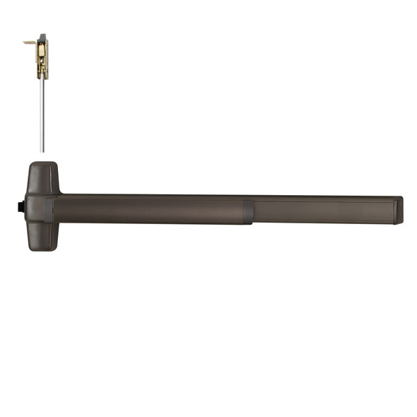 Von Duprin QEL9847EO 3 643E LBR Concealed Vertical Rod Exit Device