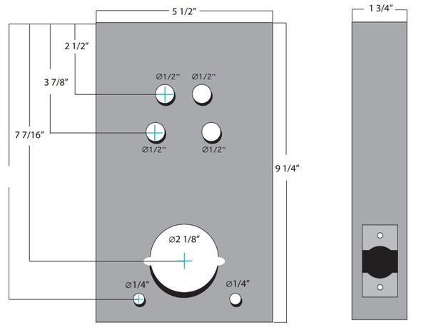KEEDEX Lock Box For Simplex EE1000