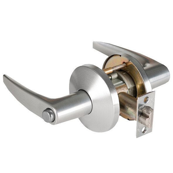 BEST 9K30L16LS3626 Cylindrical Lock, Grade 1, Satin Chrome
