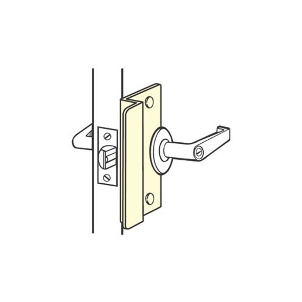 Don-Jo OSLP-107 Outswing 3/4'' Offset Latch Protector