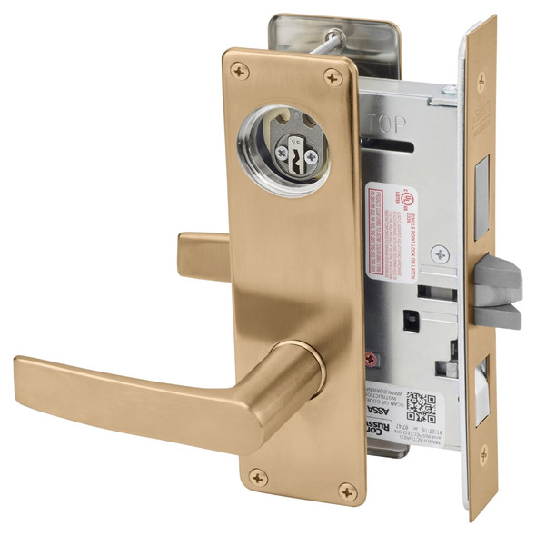 Corbin Russwin ML2082 ASN 612 LC Dormitory / Exit Mortise Lock