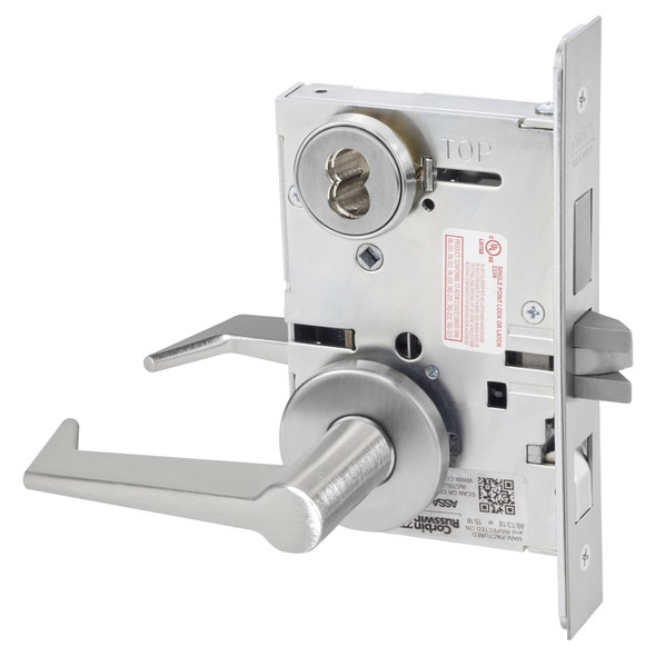 Corbin Russwin ML2082 ESA 626 CL7 Dormitory / Exit Mortise Lock