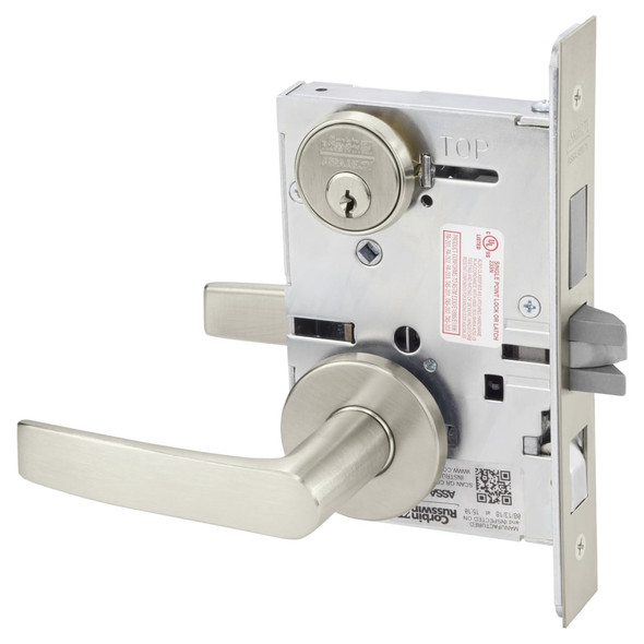Corbin Russwin ML2082 ASB 619 Dormitory / Exit Mortise Lock
