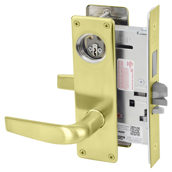 Corbin Russwin ML2073 CSN 606 LC Classroom Security Mortise Lock