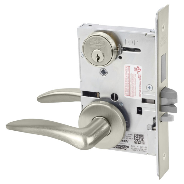 Corbin Russwin ML2073 DSA 619 RH Classroom Security Mortise Lock
