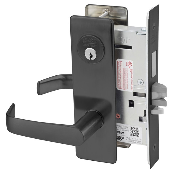 Corbin Russwin ML2072 NSM BSP Classroom Intruder Mortise Lock