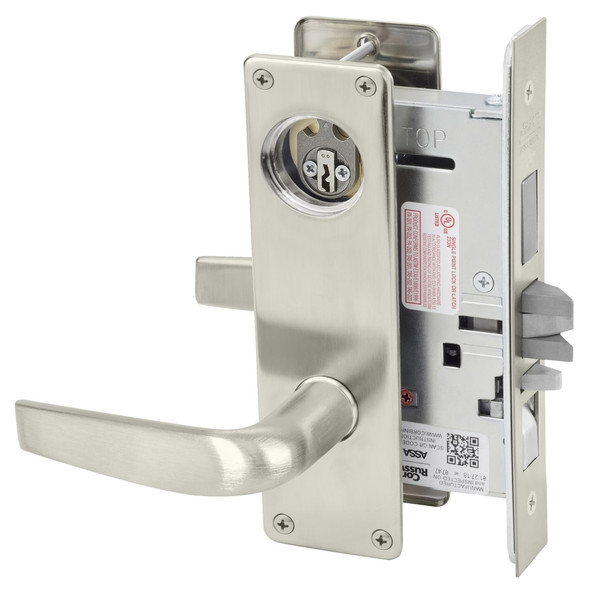 Corbin Russwin ML2067 CSN 619 LC Apartment / Dormitory Mortise Lock