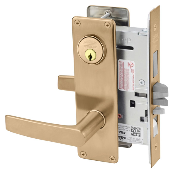Corbin Russwin ML2067 ASN 612 CL6 Apartment / Dormitory Mortise Lock