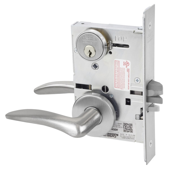 Corbin Russwin ML2055 DSA 626 LH Classroom Mortise Lock