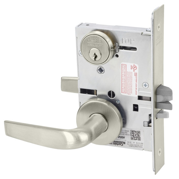 Corbin Russwin ML2055 CSB 619 Classroom Mortise Lock