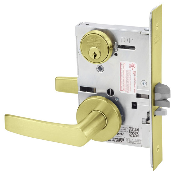 Corbin RusswinML2053 ASB 606 Entrance / Office Mortise Lock