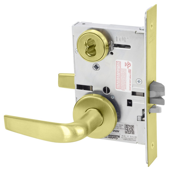 Corbin RusswinML2053 CSB 606 CL6 Entrance / Office Mortise Lock
