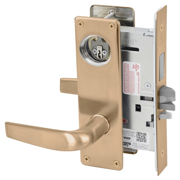 Corbin Russwin ML2029 CSN 612 LC Hotel / Motel Mortise Lock