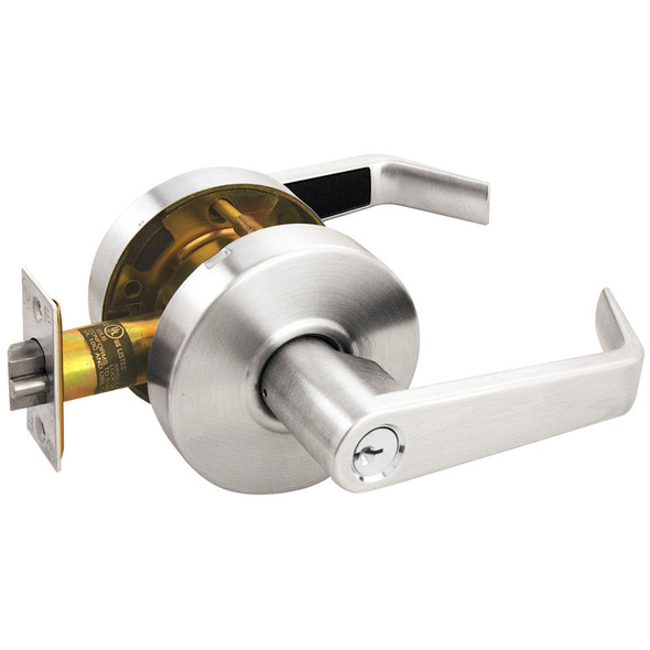 Arrow RL12-SR-26-CS Cylindrical Lock, Satin Chrome