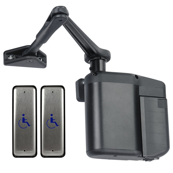 Norton 5811xNPB ADAEZ Pro Door Operator Kit, Pull Side, Black