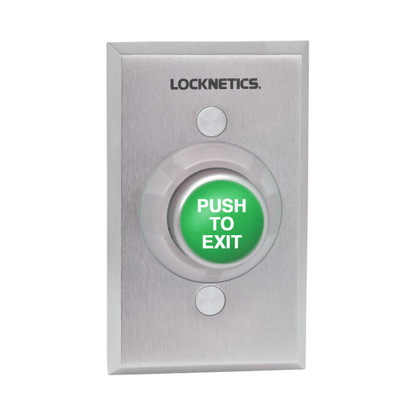 Locknetics by Schlage 621GR-EX-DP Heavy Duty Exit Pushbutton