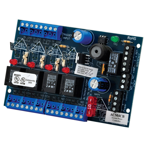 Altronix ACM4CB 4-Output Access Control Power Supply