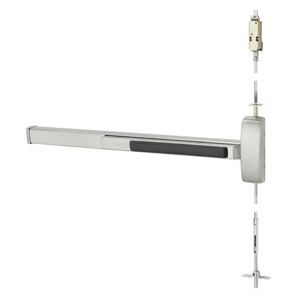 Sargent 1256-MD8674G RHR 32 Concealed Vertical Rod Exit Device