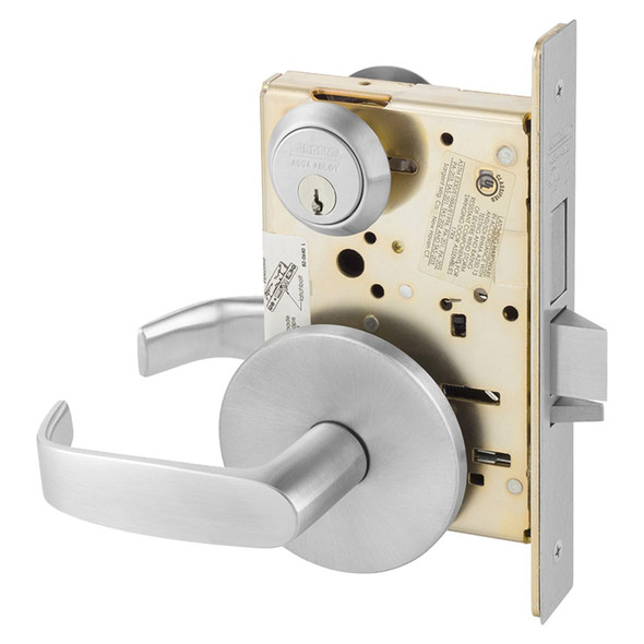 Sargent 8241 LL 26D Grade 1 Mortise Lock