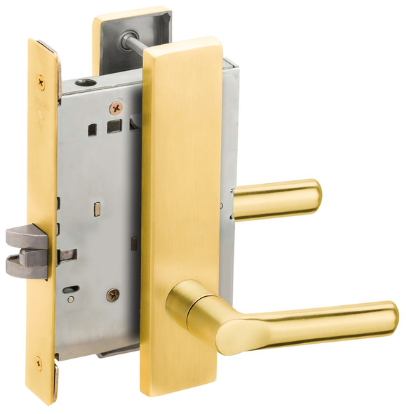 Schlage L9010 18L 605 Grade 1 Mortise Lock