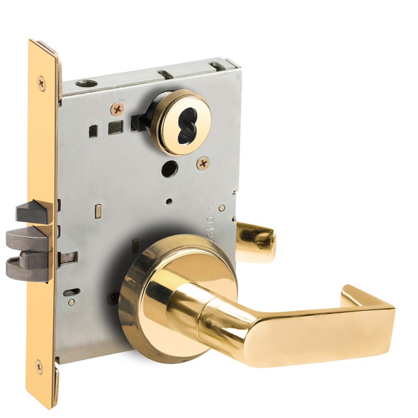 Schlage L9080B 06C 605 Grade 1 Mortise Lock