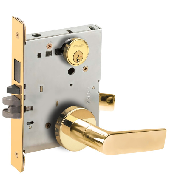 Schlage L9453P 01A 605 Grade 1 Mortise Lock