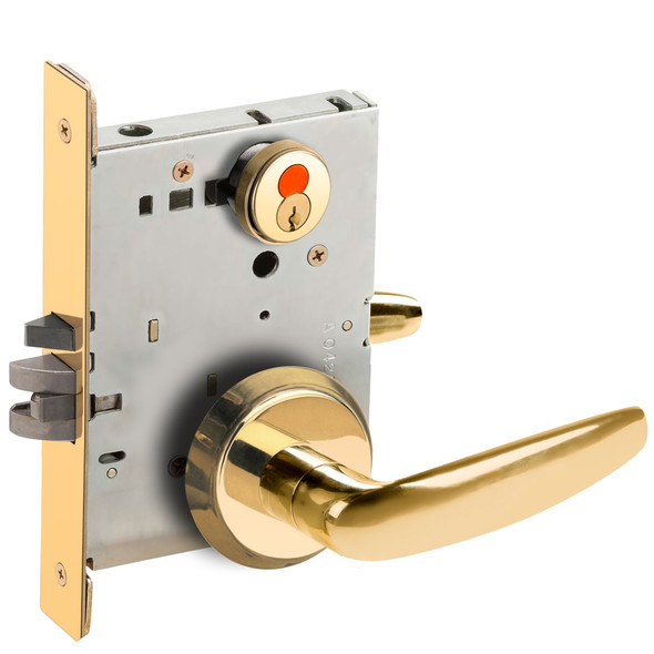 Schlage L9070T 07C 605 Grade 1 Mortise Lock