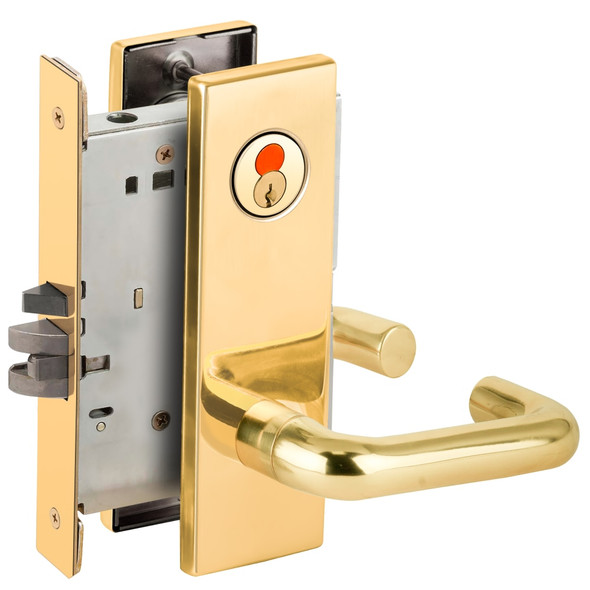 Schlage L9080T 03N 605 Grade 1 Mortise Lock
