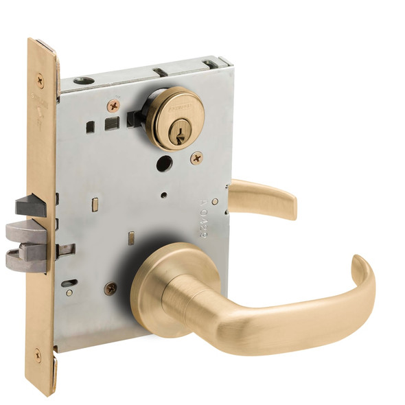 Schlage L9080P 17A 606 Grade 1 Mortise Lock