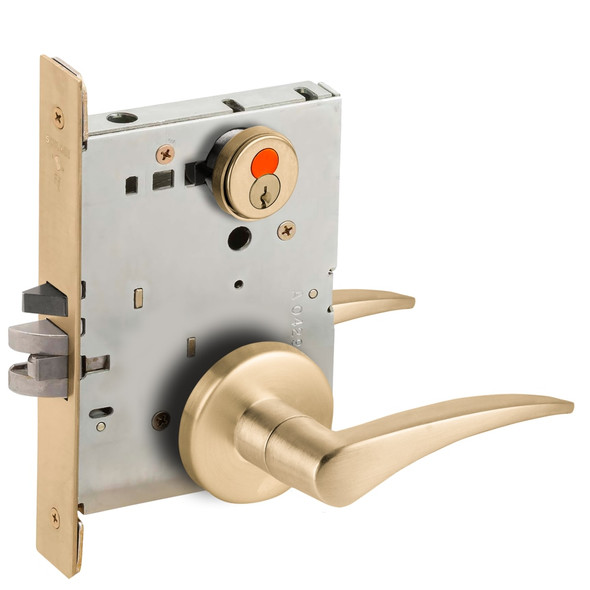 Schlage L9080H 12B 606 RH Grade 1 Mortise Lock