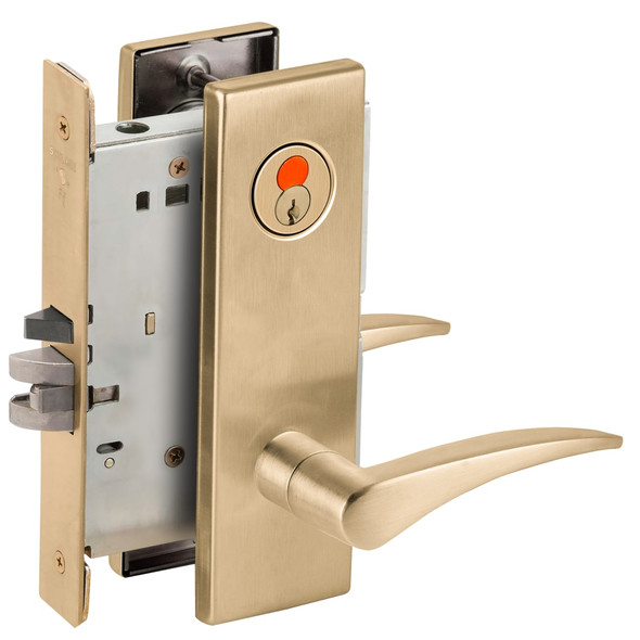 Schlage L9080H 12N 606 RH Grade 1 Mortise Lock