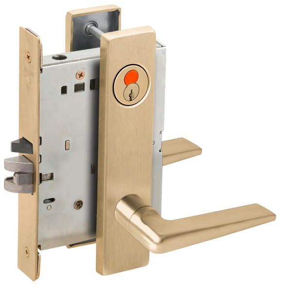 Schlage L9080T 05L 606 Grade 1 Mortise Lock